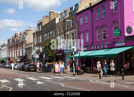 Northcote Rd in Battersea - London SW11 - REGNO UNITO Foto Stock