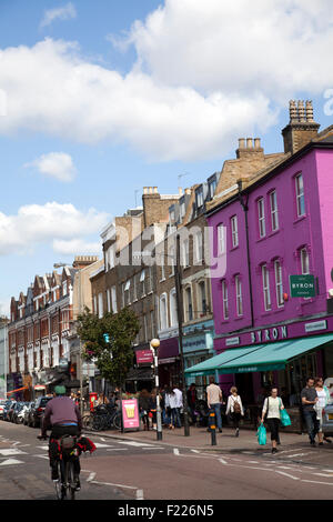 Northcote Rd in Battersea - London SW11 - REGNO UNITO Foto Stock