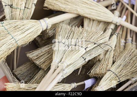 Strega scope, il dettaglio di una Decorazione Halloween Foto Stock