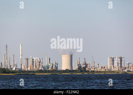 Impianto di produzione di Dow Chemical a Terneuzen nei Paesi Bassi Foto Stock