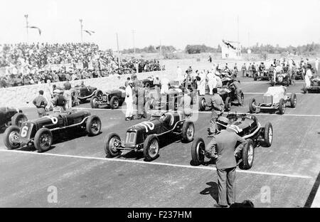 GP D'Italia a Tripoli 1934 Foto Stock