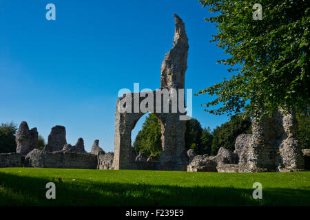 Thetford Priory rovine Foto Stock