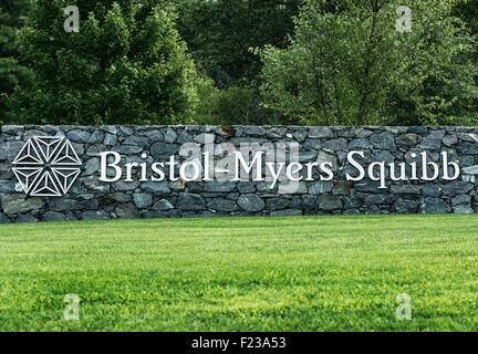 Bristol Myers Squibb R&D operations sito, Devers, Massachusetts, STATI UNITI D'AMERICA Foto Stock