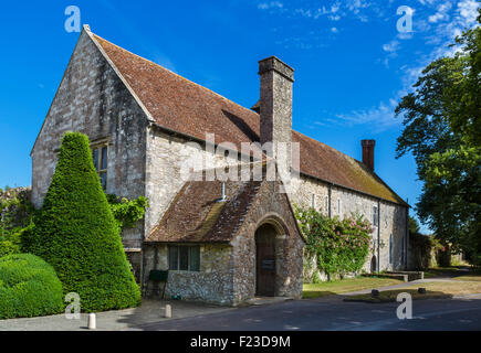 Il Domus (fratelli laici' dormitorio), Beaulieu Abbey, Beaulieu, Hampshire, Inghilterra, Regno Unito Foto Stock