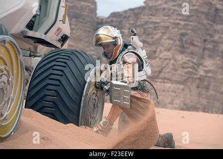 Il marziano 2015 xx Centy Fox film diretto da Ridley Scott con Matt Damon come contrassegno Watney Foto Stock