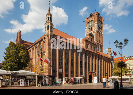 Pomeriggio estivo a Torun città vecchia, Kujawsko-pomorskie, Polonia. UNESCO - Sito Patrimonio dell'umanità. Foto Stock