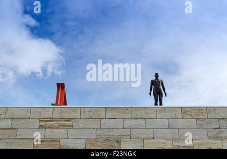 La scultura al museo Kunsthal in Museumpark, Rotterdam, Paesi Bassi Foto Stock