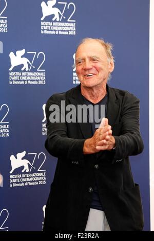 Venezia, Ca, Italia. Decimo Sep, 2015. Bruno Ganz.Ricorda la foto chiamata.72a Venezia Film Festival.venezia.10 settembre 2015. © Roger Harvey/Globe foto/ZUMA filo/Alamy Live News Foto Stock