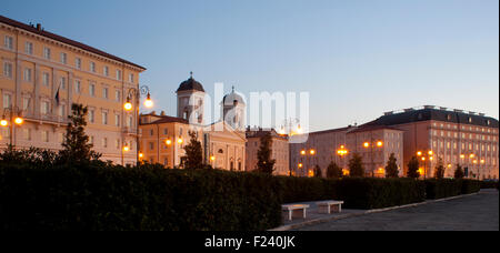 La Chiesa Greco Ortodossa di San Nicola, Trieste - Italia Foto Stock