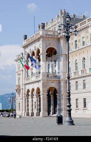 Governament house di Trieste, Italia Foto Stock