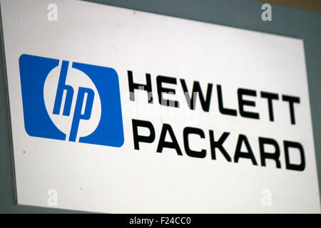 Markennamen: 'HP Hewlett Packard', Berlino. Foto Stock