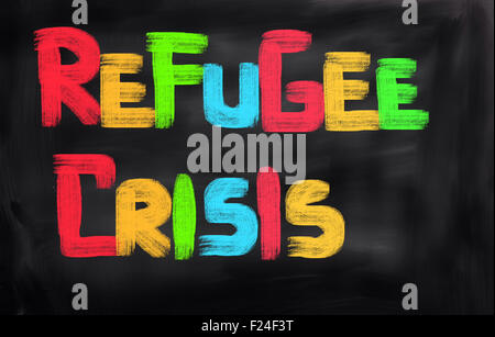 Concetto di migrazione Foto Stock