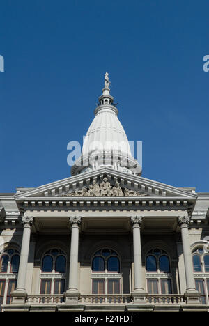 Tippecanoe County Courthouse, situato nel centro storico di Lafayette - West Lafayette, Indiana. Costruito nel 1882. Foto Stock