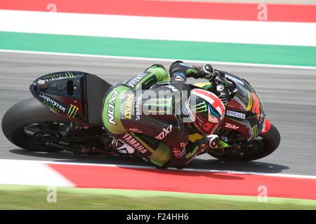 Sul circuito del Mugello, Italia Il 30 maggio 2015. Il pilota inglese Bradley Smith qualificati in undicesimo posto nelle qualifiche per il Gran Premio Foto Stock