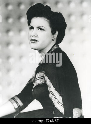 PATSY CLINE (1932-1963) foto promozionale della cantante americana Foto Stock