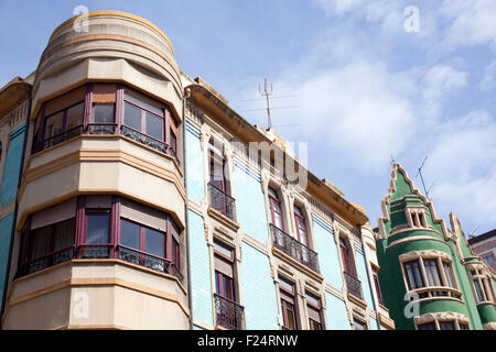 Edificio in Gijon, Asturias - Spagna Foto Stock