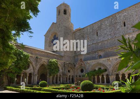 Francia, Aude, Narbonne, Abbazia di Fontfroide Foto Stock