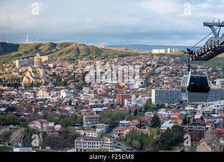 Santa Trinità Cattedrale di Tbilisi - cattedrale di Georgian Chiesa Ortodossa - Sameba, Tbilisi Foto Stock