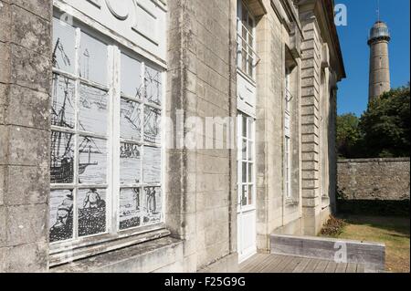 Francia, Morbihan, Lorient, il contenitore della East India Company Foto Stock