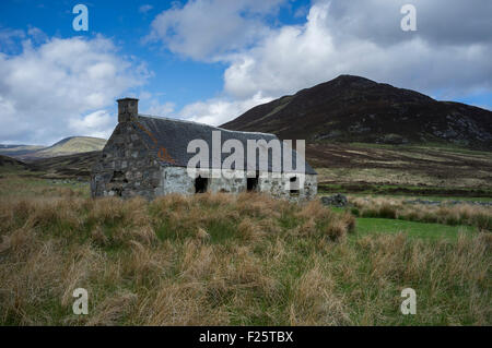 La rovina, Dalballoch, Glen Banchor, Monadhliath Hills, Scotland, Regno Unito Foto Stock