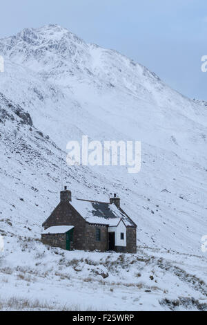 Glen Licht House, Glen Licht, Kintail, North West Highlands, Scotland, Regno Unito Foto Stock