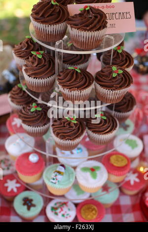 West Hampstead Mercatino di Natale, Londra Foto Stock