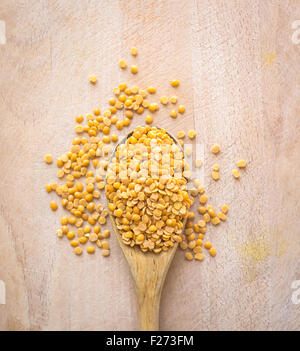 Lenticchie Toor Dal Foto Stock