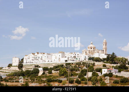 Locorotondo in Valle d'Itria (Italia) Foto Stock