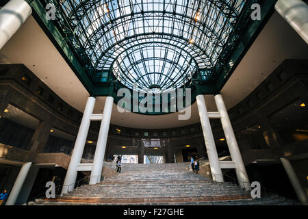 L'interno di Brookfield Place, in Lower Manhattan, New York. Foto Stock