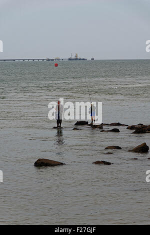 Pescatori Foto Stock