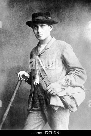 Edward Whymper, alpinista inglese e explorer Foto Stock