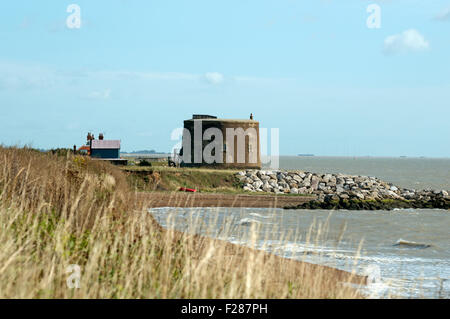 Martello Tower East Lane Bawdsey Suffolk Foto Stock