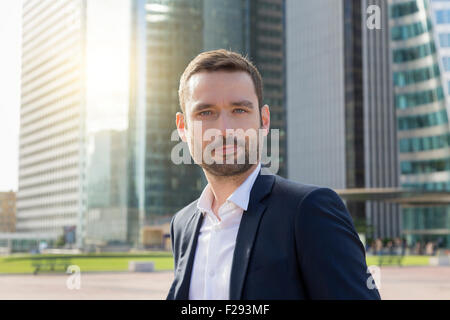 Ritratto di un imprenditore Foto Stock