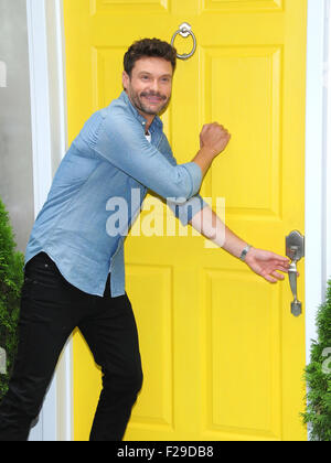 Ryan Seacrest promuovendo nuovi Fox mostra 'Knock Knock Live' dotata di: Ryan Seacrest dove: la città di New York, New York, Stati Uniti quando: 14 Lug 2015 Foto Stock