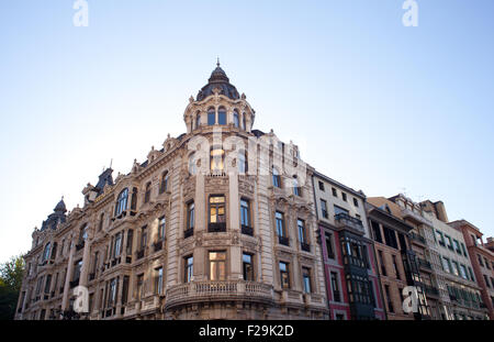 Costruzione di Oviedo, Asturias - Spagna Foto Stock