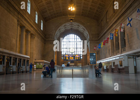 Toronto stazione ferroviaria union all'interno Foto Stock