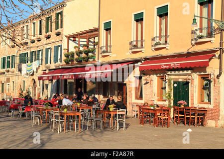 Ristoranti Pier Dickens e Osteria fare Torri a campo Santa Margherita Foto Stock