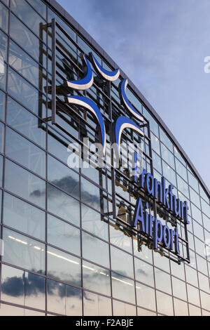 L'aeroporto internazionale di Francoforte Logo Foto Stock