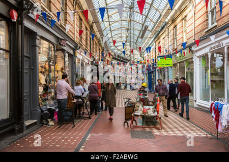 Westbourne Arcade, Bournemouth. Foto Stock