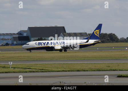 Kastrup.Copenhagen.Danimarca 15 settembre 2015  vari voli Interntional di atterraggio e di decollo a Copenaghen Interntional pista di aeroporto di Kastrup (foto di Francesco Giuseppe decano/Deanpictures) Foto Stock