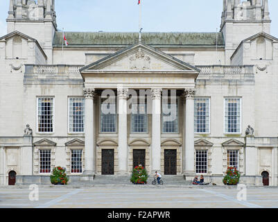 La sala civica, Leeds, West Yorkshire, Inghilterra, Regno Unito Foto Stock