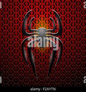 Icona del ragno Illustrazione Vettoriale