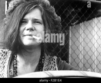 JANIS JOPLIN (1943-1970) foto promozionale della cantante statunitense circa 1969 Foto Stock