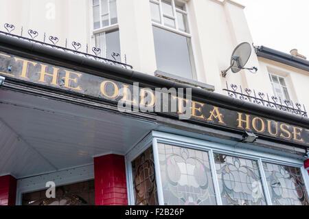 La vecchia casa da tè, Whitehead, nella contea di Antrim. Foto Stock