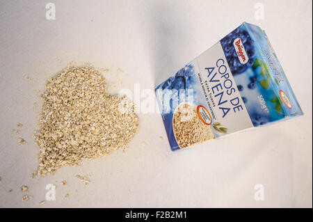 Fiocchi di avena Brüggen- copos de avena Brüggen Foto Stock