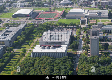 Universite Laval University è raffigurato in questa foto aerea nella città di Québec Foto Stock