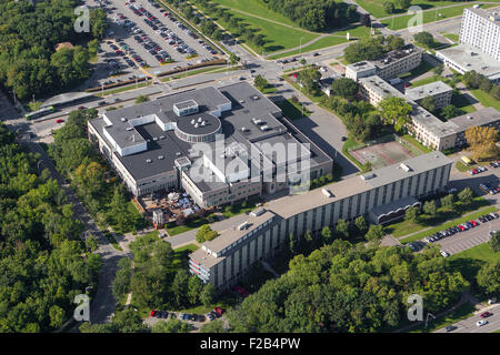 Universite Laval University è raffigurato in questa foto aerea nella città di Québec Foto Stock