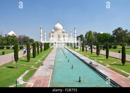 Taj Mahal. Agra, India Foto Stock