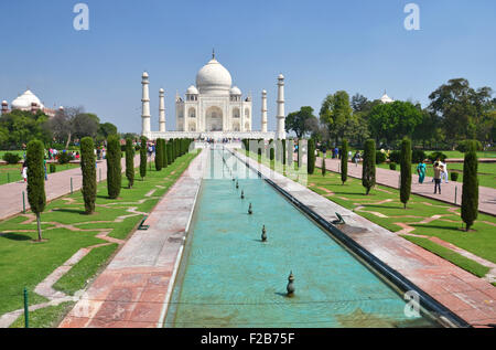 Taj Mahal. Agra, India Foto Stock