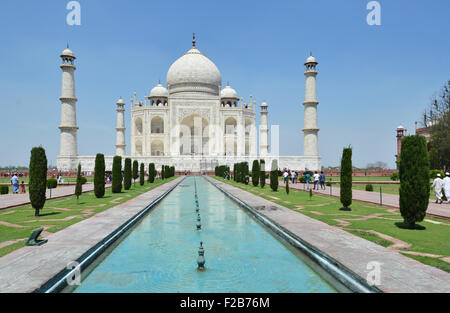 Taj Mahal. Agra, India Foto Stock